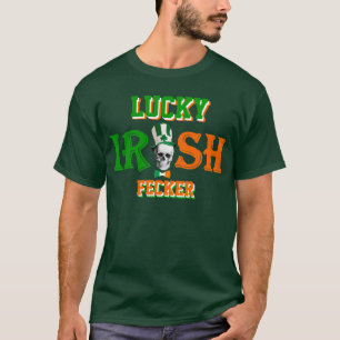 glücklichen irischen fecker St Patrick Tag T-Shirt