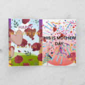 GLÜCKLICHEN MUTTERTAG KARTE (Innenseite)