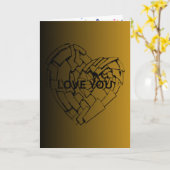 GLÜCKLICHEN MUTTERTAG KARTE (Gelbe Blume)