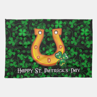Glücklichen St Patrick Geschirrtuch Tag1