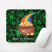 Glücklichen St Patrick Tag1 Mousepad Wahlen (Mit Mouse)