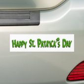 Glücklichen St Patrick Tag Autoaufkleber (Auf Auto)
