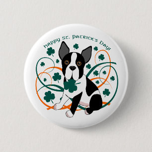 Glücklichen St Patrick Tag Button