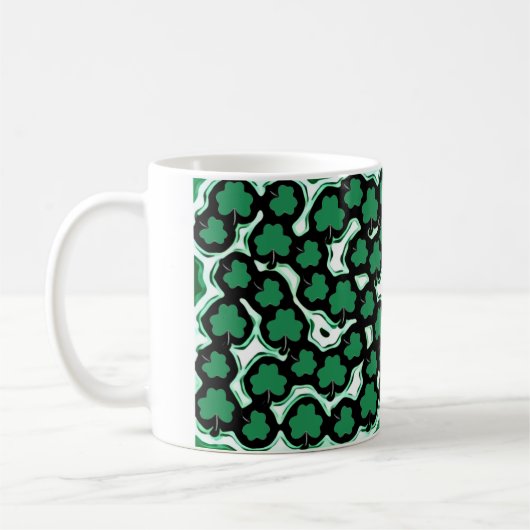 Glücklichen St Patrick Tag! Kaffeetasse (Links)