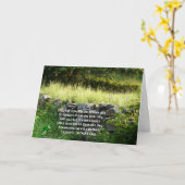 Glücklichen St Patrick Tag! Karte (Gelbe Blume)