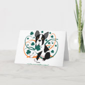 Glücklichen St Patrick Tag Karte (Rückseite)