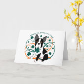 Glücklichen St Patrick Tag Karte (Gelbe Blume)