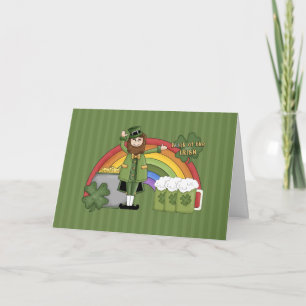 Glücklichen St Patrick Tag Karte