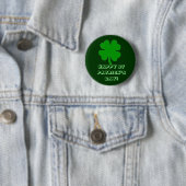 GLÜCKLICHEN ST PATRICK TAG! KNOPF BUTTON (Beispiel)