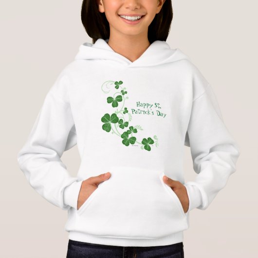 Glücklichen St Patrick Tag scherzt Sweatshirt (Vorderseite)
