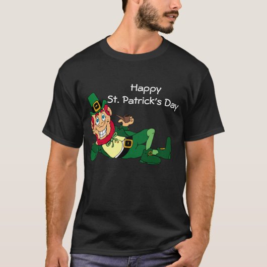 Glücklichen St Patrick Tag T-Shirt (Vorderseite)