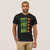 Glücklichen St Patrick Tag T-Shirt (Vorne ganz)