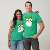 Glücklichen St Patrick Tageseule T-Shirt (Unisex)