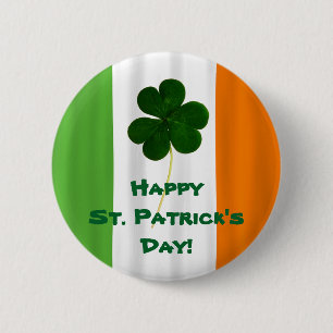 Glücklichen St Patrick Tagesirischer Button