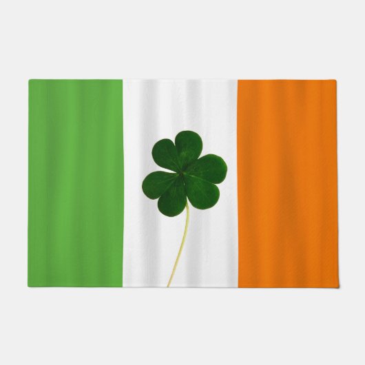 Glücklichen St Patrick Tagesirischer Fußmatte (Vorderseite)