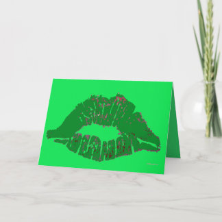 Glücklichen St Patrick Tageskarte Karte