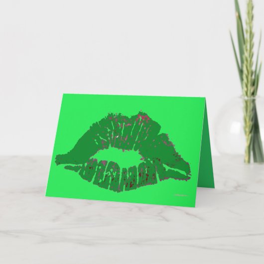 Glücklichen St Patrick Tageskarte Karte (Vorderseite)