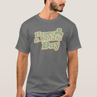 Glücklichen St Patrick TagesKleeblatt-T - Shirt