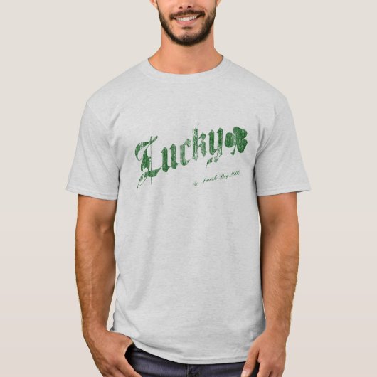 Glücklichen St Patrick TagesT - Shirt - grüne (Vorderseite)