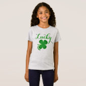 GLÜCKLICHEN ST PATRICK TAGESt-shirt T-Shirt (Vorne ganz)