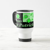Glücklichen St Patrick TagesTasse Reisebecher (Vorderseite Links)