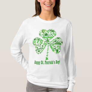 Glücklichen St Patrick Tageszitate T-Shirt