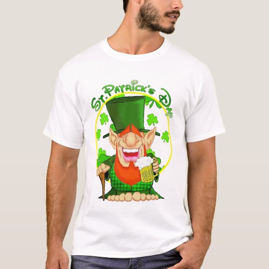 Glücklichen Tag St. Pattys T-Shirt (Vorderseite)