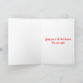 Glücklichen Valentinstag Karte (Innenseite)