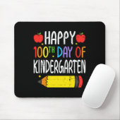 Glücklicher 100. Kindergartenlehrertag 1 Mousepad (Mit Mouse)