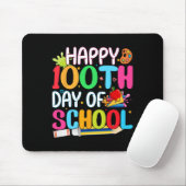 Glücklicher 100. Schullehrer Kinderhapp Mousepad (Mit Mouse)