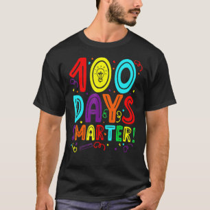 Glücklicher 100. Schultag 100 Tage intelligenter L T-Shirt