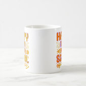 Glücklicher 100. Schultag - Kaffeetasse (Mittel)