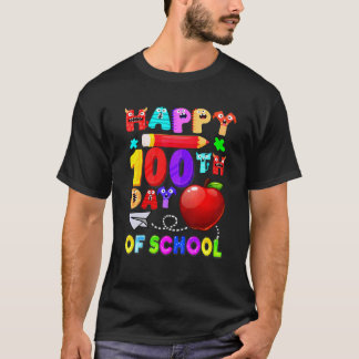 Glücklicher 100. Schultag Lehrer 100 Tage 1 T-Shirt