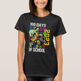 Glücklicher 100. Schultag Lehrer schaffen 100 Da T-Shirt