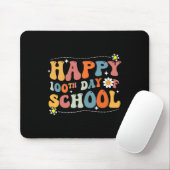 Glücklicher 100. Schultag Niedlicher Schüler Lehre Mousepad (Mit Mouse)