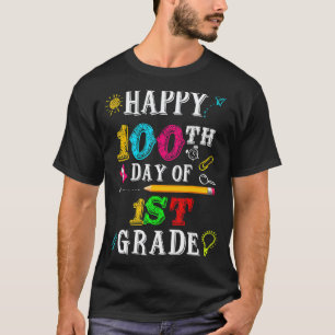 Glücklicher 100. Tag der 1. Klasse Shirt für Lehre