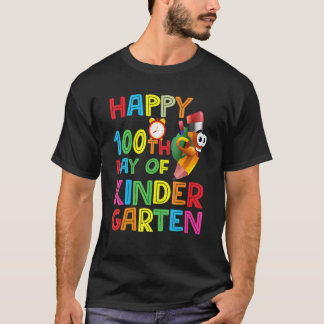 Glücklicher 100. Tag der Kindergartenlehrer oder S T-Shirt