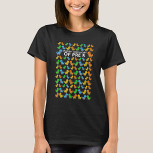 Glücklicher 100. Tag der Pre-k Dinosaurier Kleinki T-Shirt