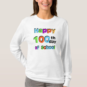 Glücklicher 100. Tag der Schule T-Shirt