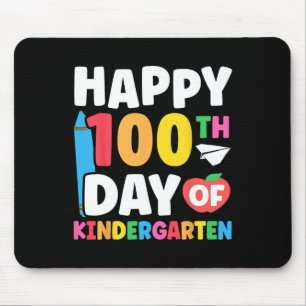 Glücklicher 100. Tag des Kindergartenkinder 100 Ta Mousepad