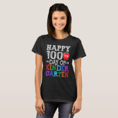 Glücklicher 100. Tag des Kindergartenlehrers oder T-Shirt (Vorne ganz)