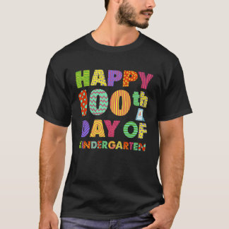 Glücklicher 100. Tag des Kindergartlehrers T-Shirt