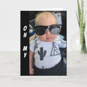 **GLÜCKLICHER 10. GEBURTSTAG** DOPPELTAGKARTE KARTE (Vorderseite)