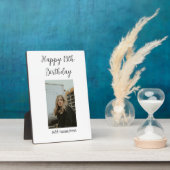 Glücklicher 15. Geburtstag hinzufügen Namen Foto T Fotoplatte (Seite)