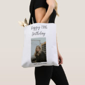 Glücklicher 15. Geburtstag hinzufügen Namen Foto T Tasche (Von Nahem)