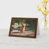 **GLÜCKLICHER 1. BIRTHTAG" SONDERBABY-Karte Karte (Gelbe Blume)