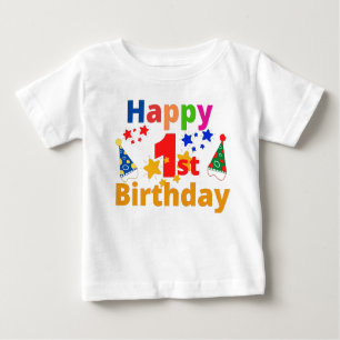 glücklicher 1. Geburtstag Baby T-shirt