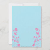 glücklicher 1. Geburtstag Karte (Rückseite)