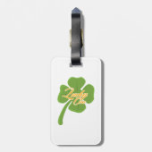 Glücklicher 1 Gepäckträger Gepäckanhänger (Rückseite vertikal)