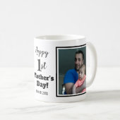 Glücklicher 1. Muttertag 2 FotoCollage Kaffeetasse (VorderseiteRechts)